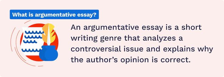 argumentative essay generator