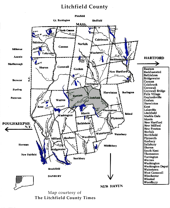 Litchfield County: A Map. 