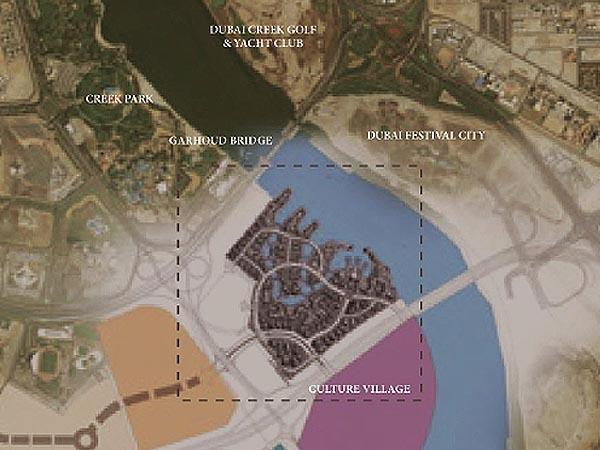 The Culture Village that was developed by Dubai properties and completed in 2014