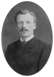 A photograph of Theo Van Gogh.