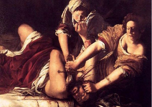 Judith Beheading Holofernes.