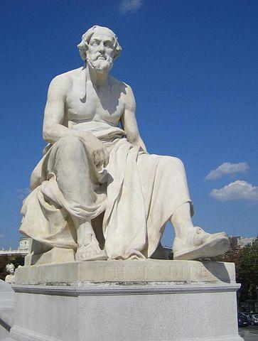 Statue of Thucydides.