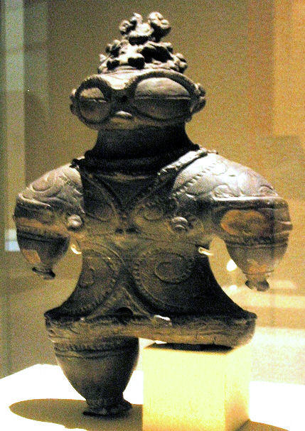 A Jōmon Dogu, clay figurine