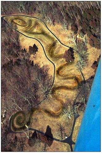Great Serpent Mound, an effigy mound
