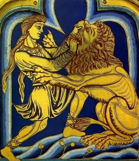 Samson Kills the Lion