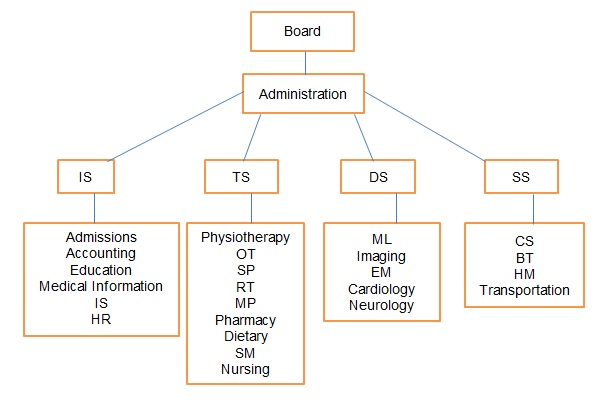 Diagram Of Hospital Organizational Structure - vrogue.co
