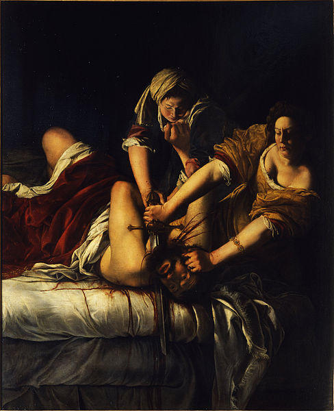  Judith slaying Holofernes. 