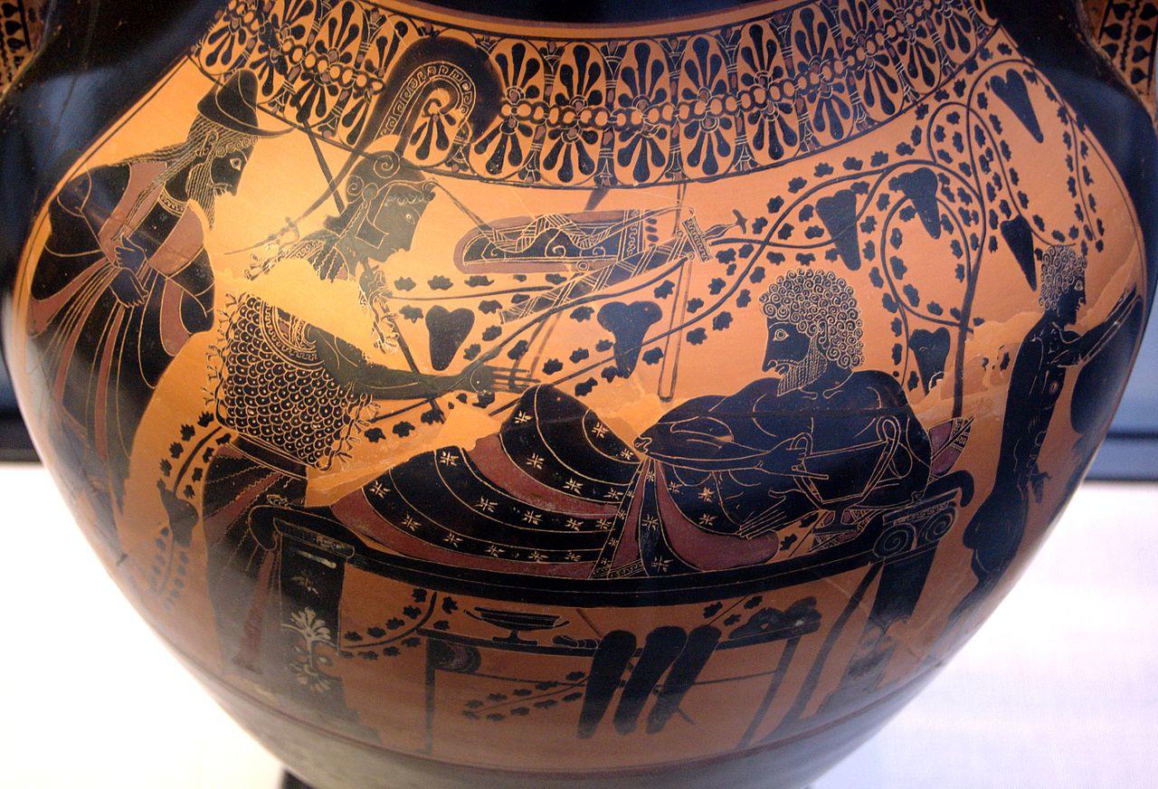 Heracles and Athena Vase.