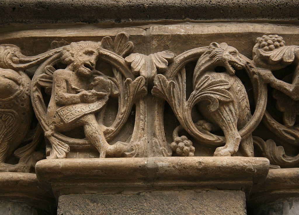 Carving from Maria Laach Abbey.