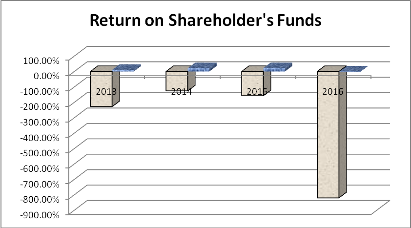 Return on shareholder’s fund.