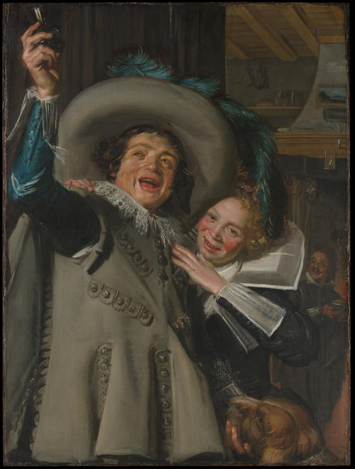 “Young Man and Woman in an Inn”