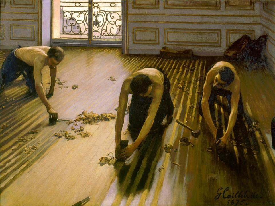 Gustave Caillebotte, The Floor Scrapers, 18747