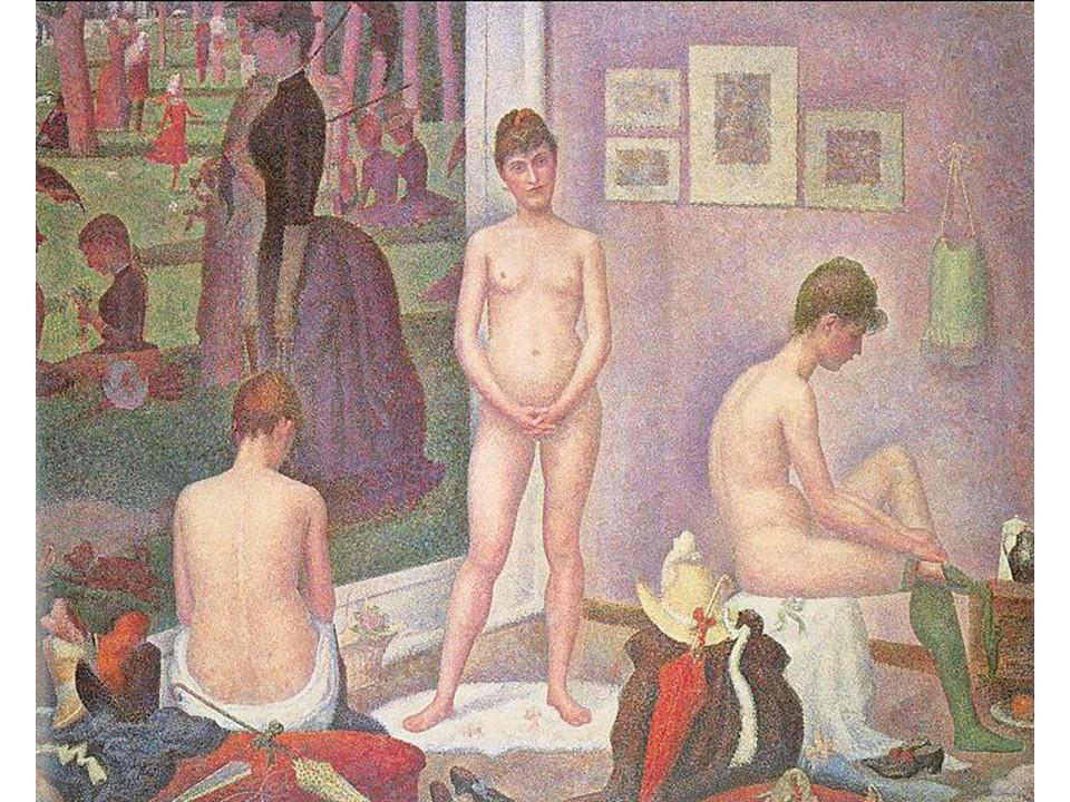 Georges Seurat, The Models/Les poseuses, 1886-8811