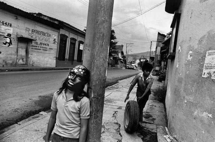A scene during El Salvador.
