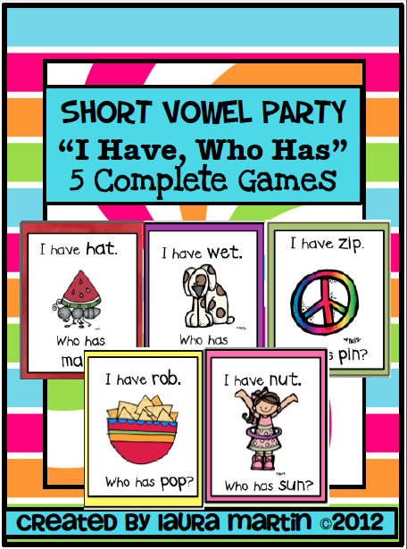 Short Vowel Party