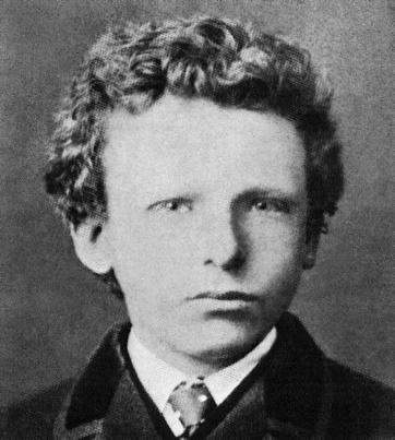 Photograph of Vincent Van Gogh as a child