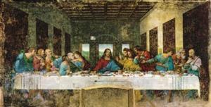 the Last Supper by Leonardo Da Vinci.
