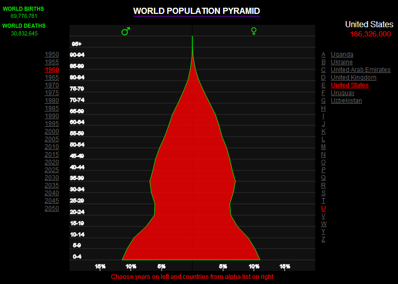 World Population Pyramid