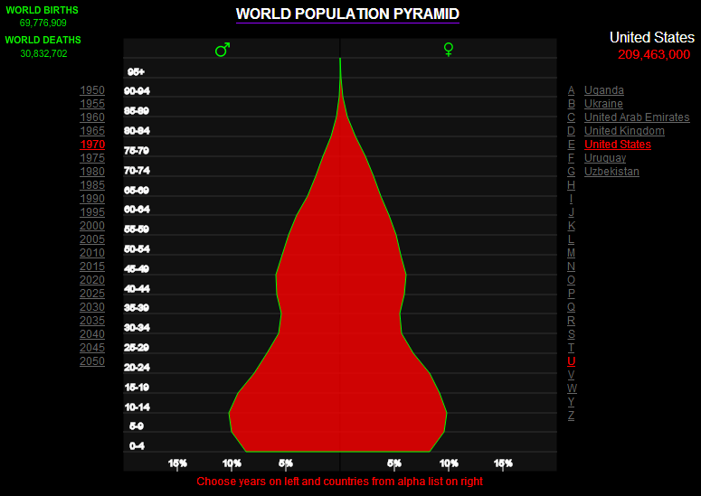World Population Pyramid