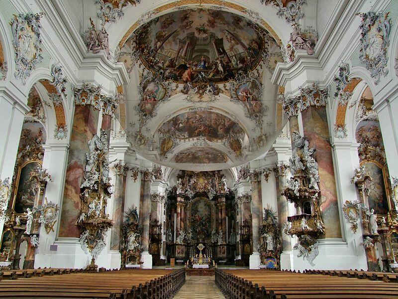 Basilica at Ottobeuren.