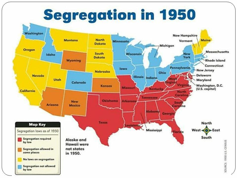 Segregation in 1950