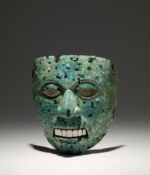 The turquoise mask