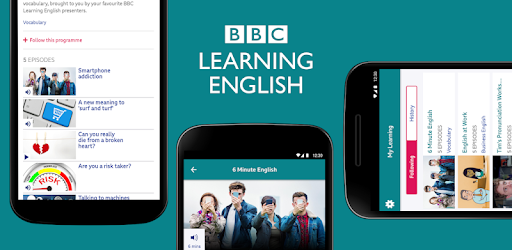 BBC Learning English App Screenshot.
