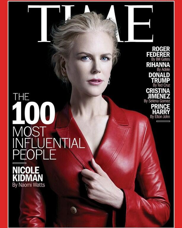 Photograph of Nicole Kidman for Time