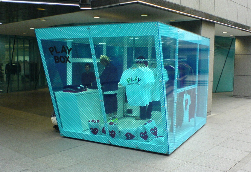Design of a pop-up store.