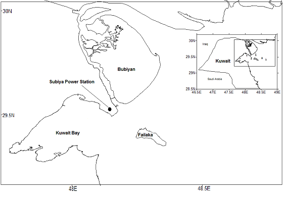 The Kuwaiti Bay Map.