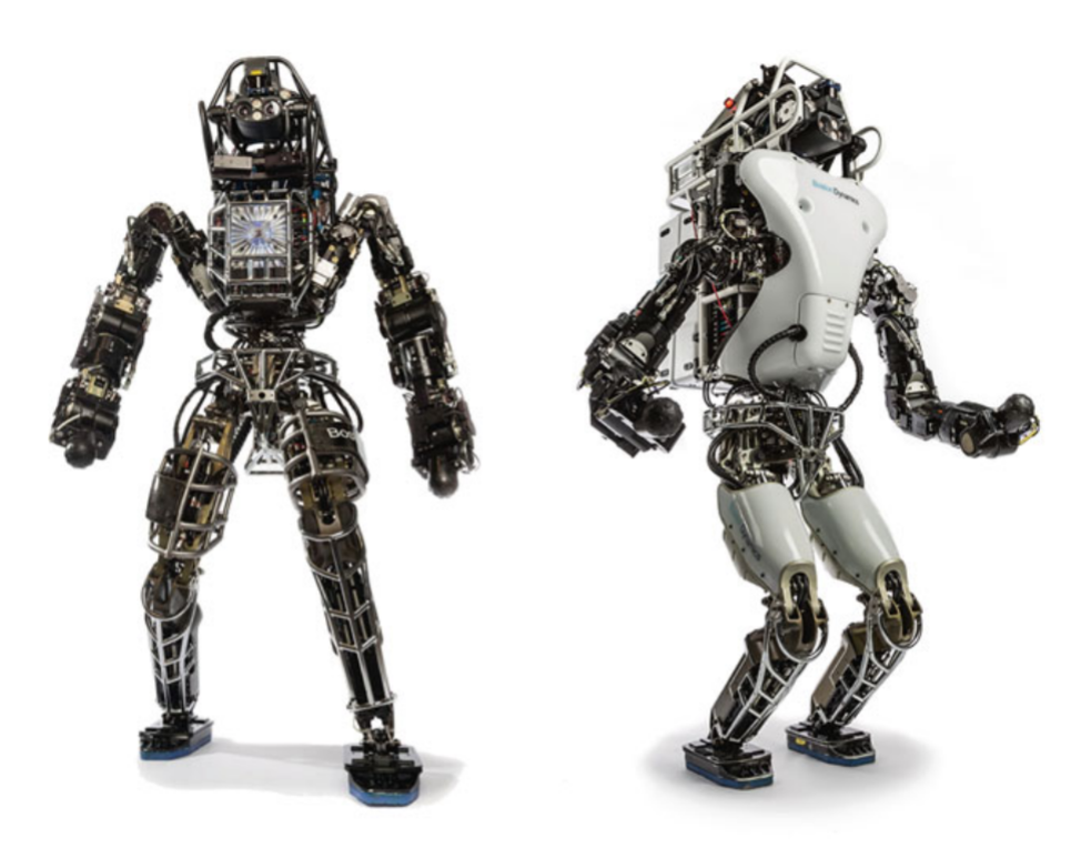 Two versions of Atlas built for Robotics Challenge.