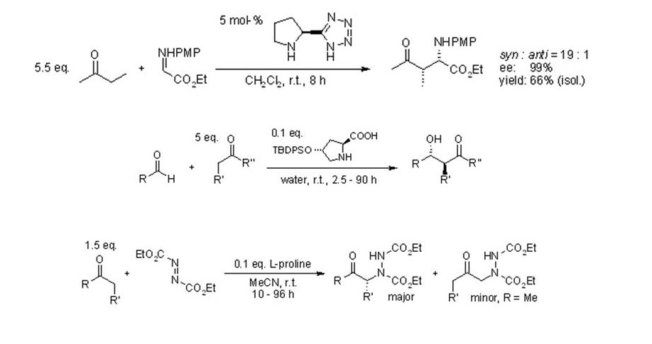 Iminium production (Bonifacio, 2007). 