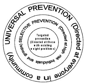 Levels of obesity prevention 