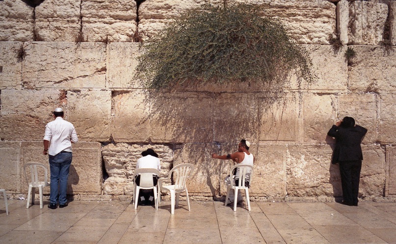 Jews at the Wailing Wall