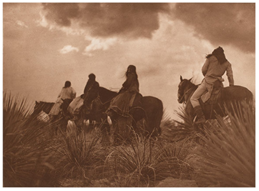 Photograph captured without notice of Plate 9 North-American Indian, 1906