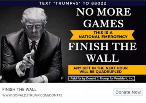 Donald Trump “No More Games” Message