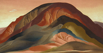 “Rust Red Hills” by Georgia O’Keeffe