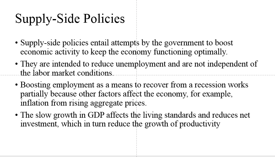 Supply-Side Policies