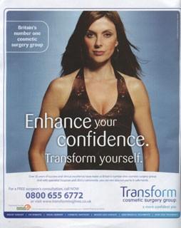 Advert by Transform Cosmetic Surgery