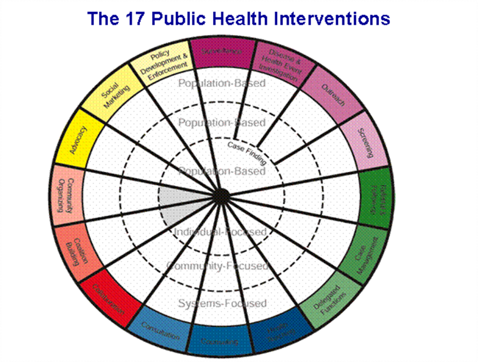 The Intervention Wheel in Public Health Nursing