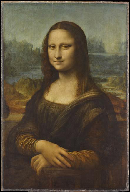 Da Vinci, L. (1503-19). Mona Lisa, oil on poplar panel.