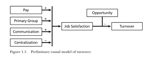 Preliminary Causal Model of Turnover 