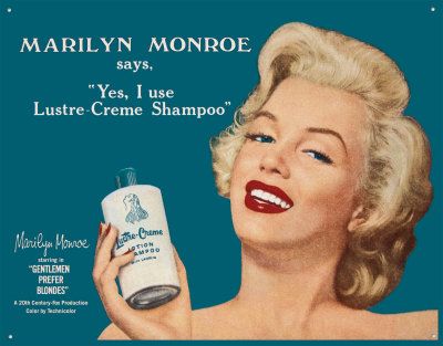 Advertising with Marilyn Monroe