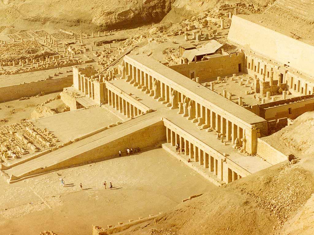 Mortuary Temple of Hatshepsut, in Luxor, Egypt