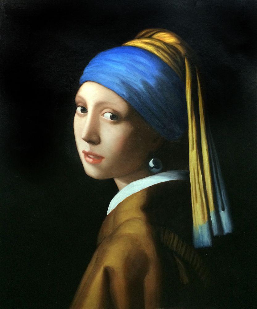 Girl with a Pearl Earring by Andrew Wyeth