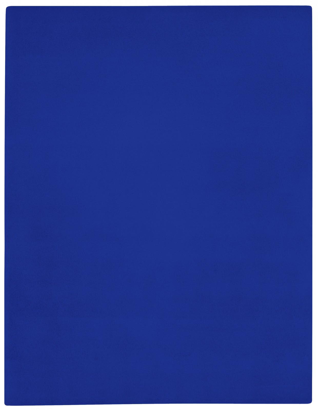 Untitled Blue Monochrome (IKB 3), 1960. Source: Klein, “Untitled Blue Monochrome (IKB 3).”