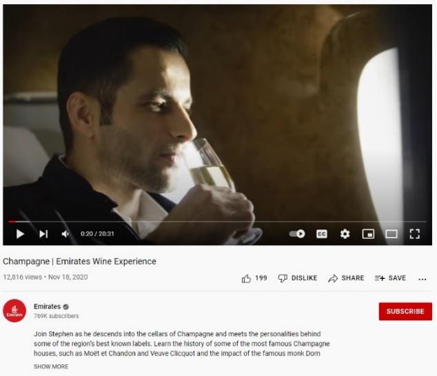 Another Example of Unpopular Video Series from Emirates’ Official YouTube Channel