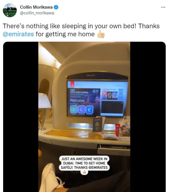 An Example of Tweets from Emirates’ Clients 