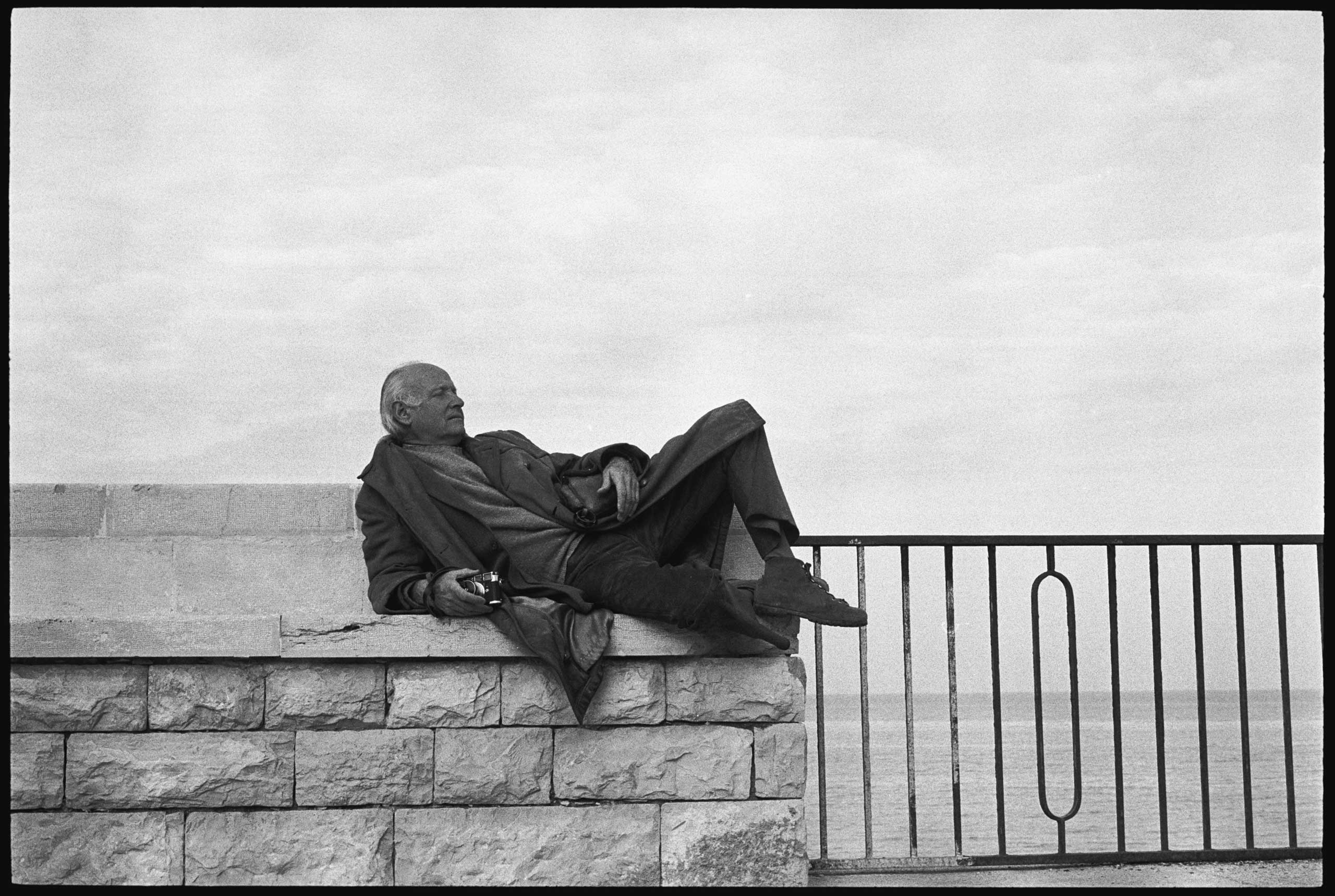 Henri Cartier-Bresson in Italy in 1971