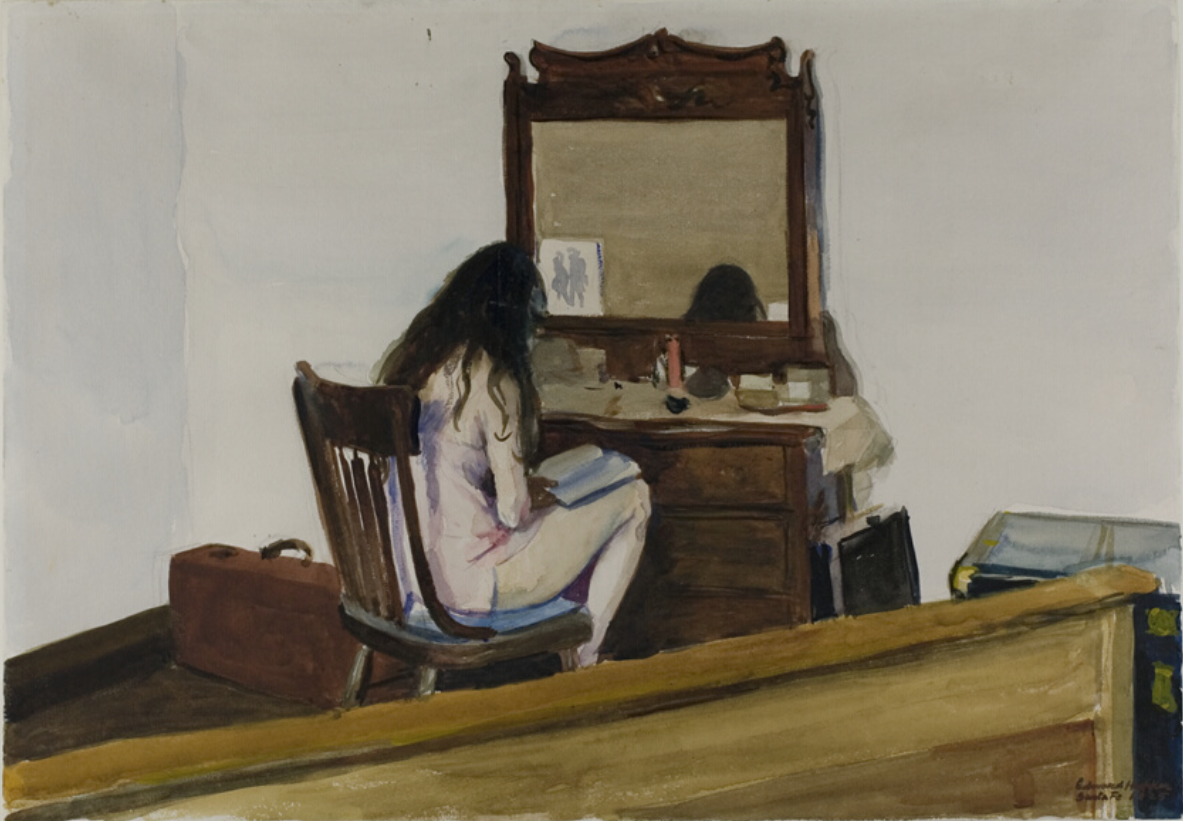 Hopper, Edward. Interior. 